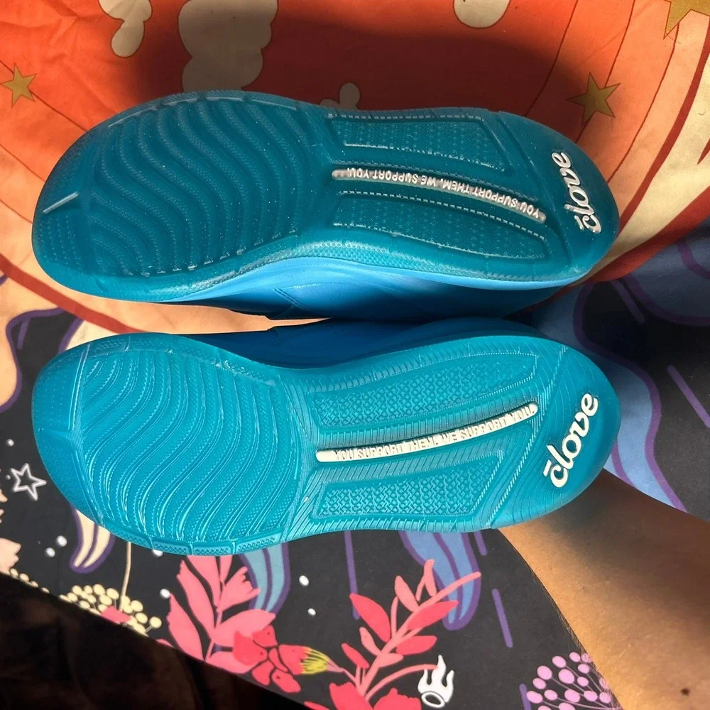 Clove Solo Blue Slip On Healthcare Nursing Shoes Womens 6 Sneakers Comfort Work